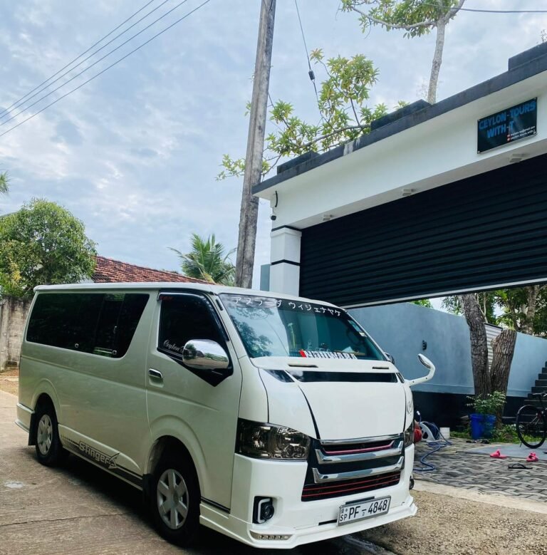 colombo airport taxi kdh van